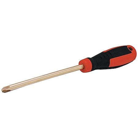 Non Sparking Phillips Screwdriver, 4in (100mm), Beryllium Copper MPN:EX803-2B