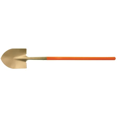 Round Point Shovel, Aluminum Bronze Blade, 45 in L MPN:EX1006-280A