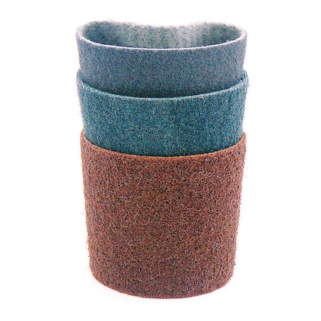 Fleece Sleeve, Superfine Grit, Grey, PK4 MPN:42009