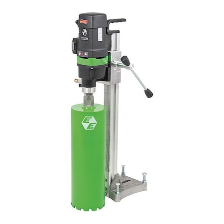 Diamond Core Drill, 18 Amp, 6in dia max MPN:DBE 201