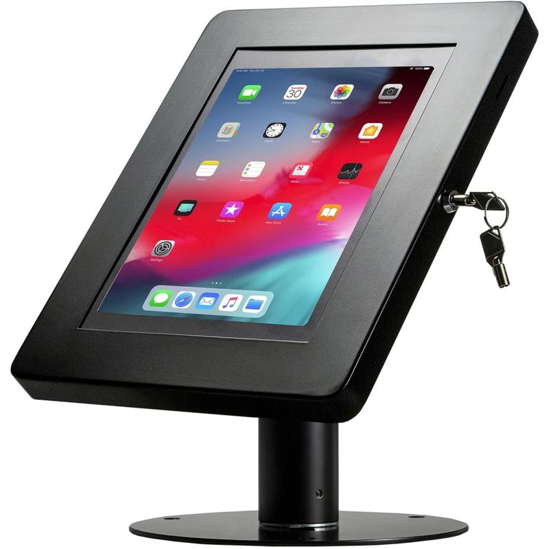 CTA Digital Hyperflex Security Kiosk Stand w/ Enclosure for iPad 10th Gen & More - Aluminum, Metal - Black MPN:PAD-HSKSB