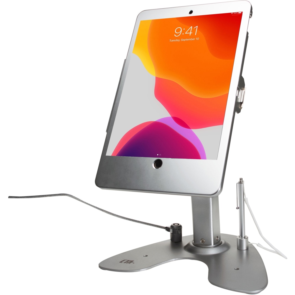CTA Digital Dual Security Kiosk Stand with Locking Case and Cable for iPad 10.2-Inch - 10.20in Screen Support - 1 MPN:PAD-ASK10