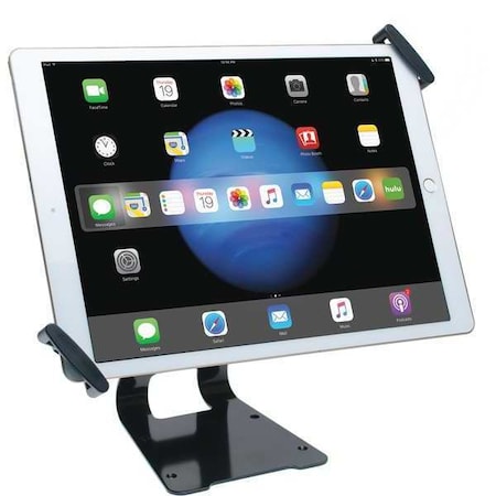 Tablet Stand, Black, Metal, 4-5/8