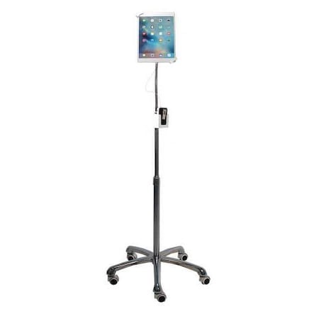 Tablet Floor Stand, Silver, 26