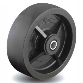 Colson® 2 Series Wheel 5.00006.839 WS - 6 x 2 Polyolefin 1/2 Straight Roller Bearing - Black 5.00006.839 WS
