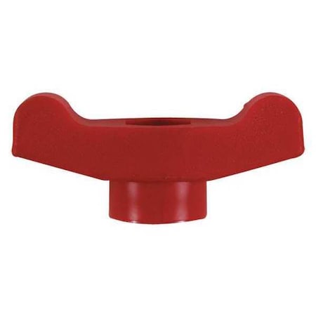 Knob Wing, 5/16 to 18 in., Red MPN:720-04124