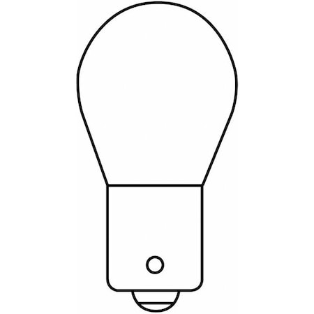 Miniature Incand. Bulb, 307, 19W, S8, 28V MPN:307