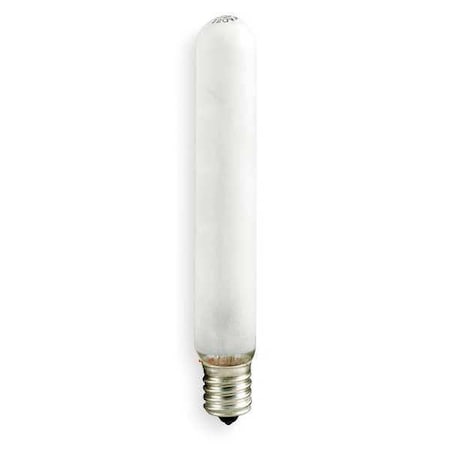 GE LIGHTING 25W, T6 1/2 Incandescent Light Bulb, Lumens: 240 MPN:25T61/2/F-130v