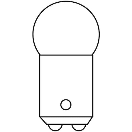 GE LIGHTING 8.4W, G6 Miniature Incandescent Light Bulb MPN:304