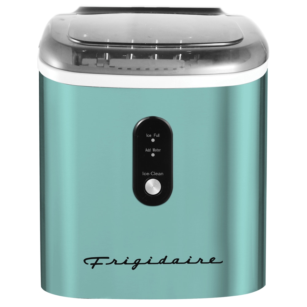 Frigidaire Stainless Steel Ice Maker, Blue MPN:EFIC103-SSBLUE