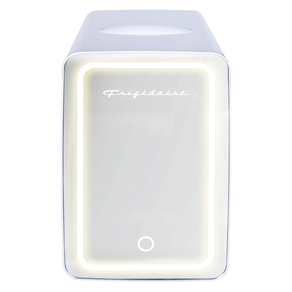 Frigidaire 0.35 Cu. Ft. Mini Portable Personal Refrigerator With Lighted Mirror Door, White MPN:EFMIS170_B-WHITE