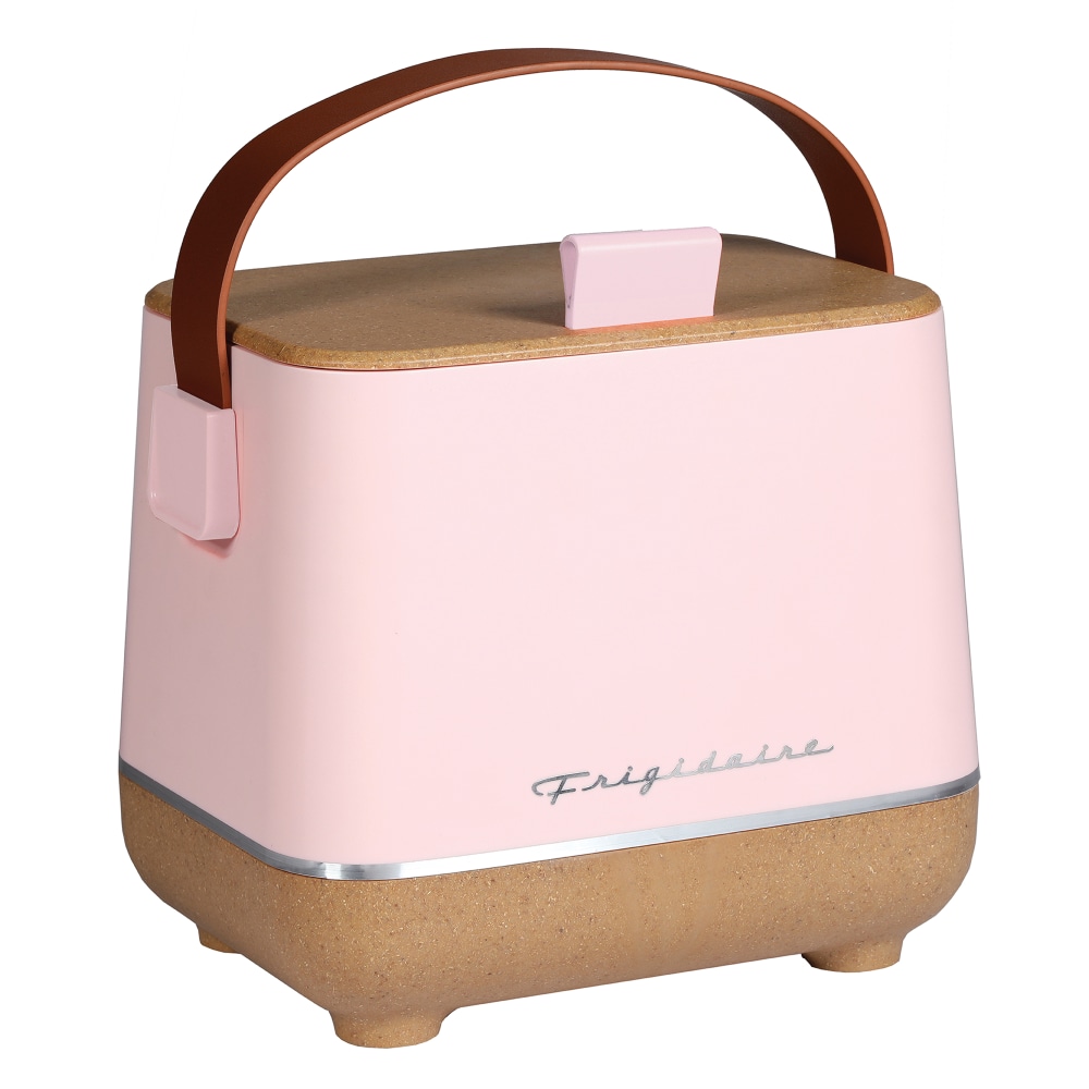 Frigidaire 0.14 Cu. Ft. Portable Top-Opening 6-Can Beverage Insulated Refrigerator/Cooler, Pink MPN:EFMIS310-PINK