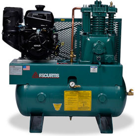 FS-Curtis FCAKDE57H3X-AXL1XX 14 HP Stationary Gas Comp 30 Gal 175 PSI 22.5 CFM KohlerElectric FCAKDE57H3X-AXL1XX