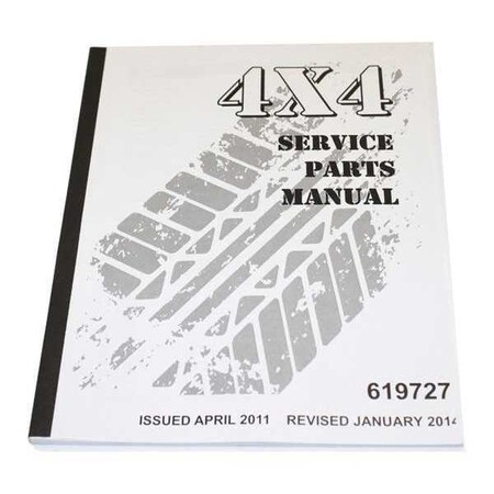 Parts Manual, 1600XD MPN:619727