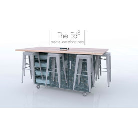 CEF ED 8 Seater Classroom Table 84