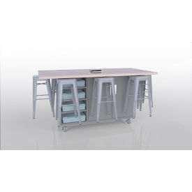 CEF ED 8 Seater Classroom Table 84