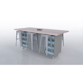 CEF ED Double Storage Classroom Table 84
