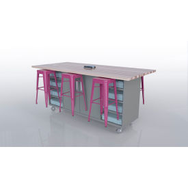 CEF ED Double Storage Classroom Table 84