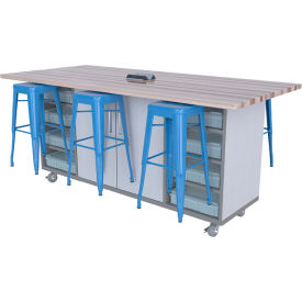 CEF ED Double Storage Classroom Table 84
