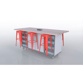 CEF ED Double Storage Classroom Table 84