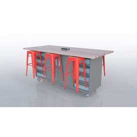 CEF ED Double Storage Classroom Table 84
