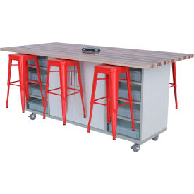 CEF ED Double Storage Classroom Table 84