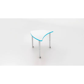 CEF Triangle Nesting Table with Adjustable Legs 36