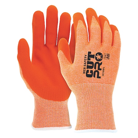Cut-Resistant Gloves, Cut Level A6, Nitrile, Sandy, S 12 PK MPN:92730HVS