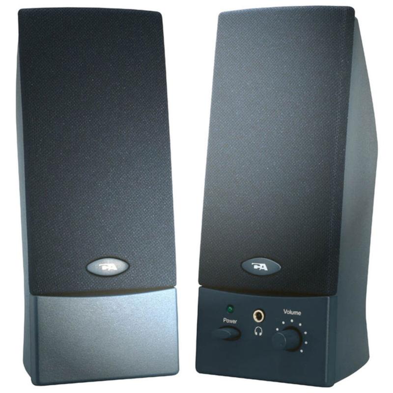 Cyber Acoustics 2.0 USB Speaker System, Black, CA-2016WB MPN:CA-2016WB