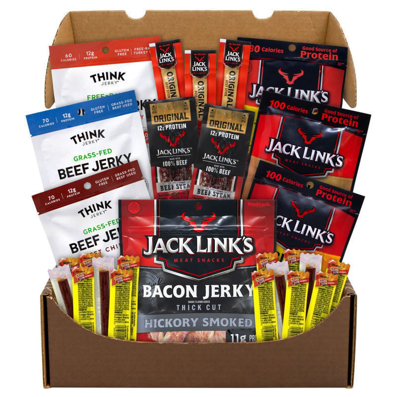 Snack Box Pros Big Beef Jerky Box, 2 Lb MPN:700-00020