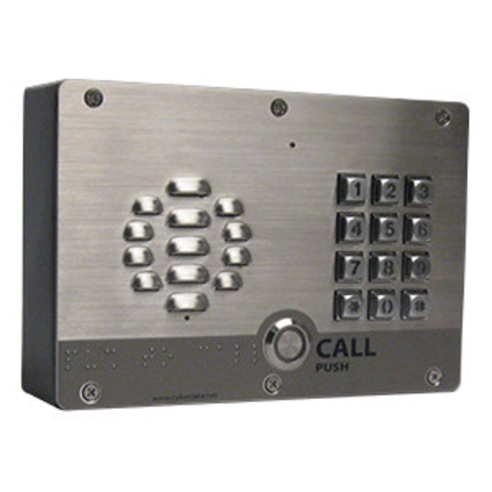 CyberData SIP-enabled IP V3 Outdoor Intercom with Keypad - Cable - Wall Mount MPN:011214