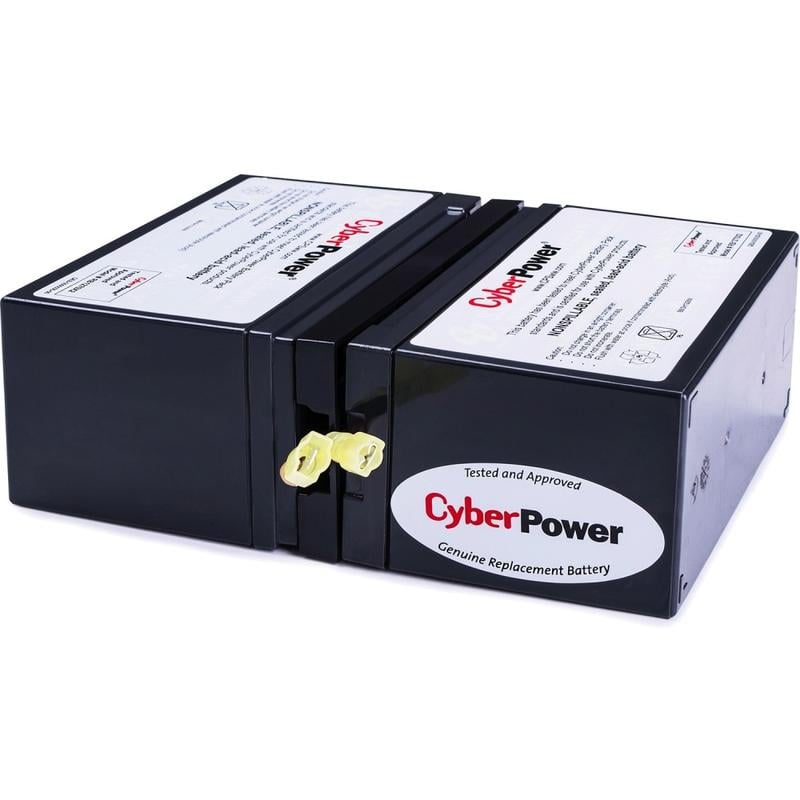 CyberPower RB1280X2A - UPS battery - 2 x battery - lead acid - 9 Ah - for P/N: CP1350AVRLCD, CP1500AVRLCD, CP1500AVRT MPN:RB1280X2A