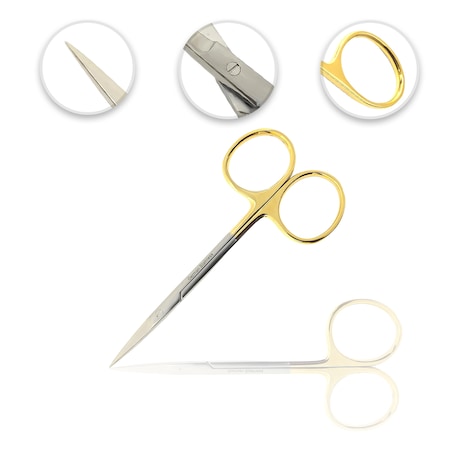 Iris Micro Lab Scissors, 4.5