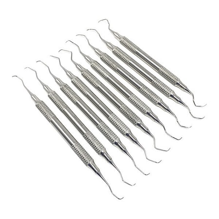 Gracey Curette w Hollow Handles, Set of 9 MPN:CYZR-0353