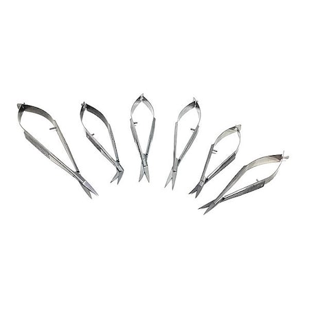 Micro Spring Dissecting Scissor Set of 6 MPN:CYZR-0359