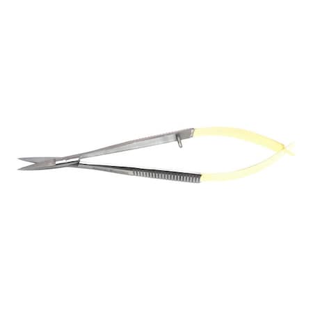 Micro Spring Scissor, Gold Handle, STR, 4.5 MPN:CYZR-0360