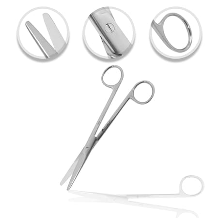 OR Grade Mayo Scissors, 6.75