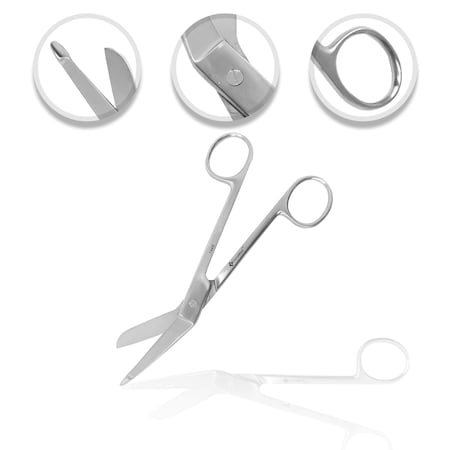 O.R. Grade Lister Bandage Scissors, 5.5