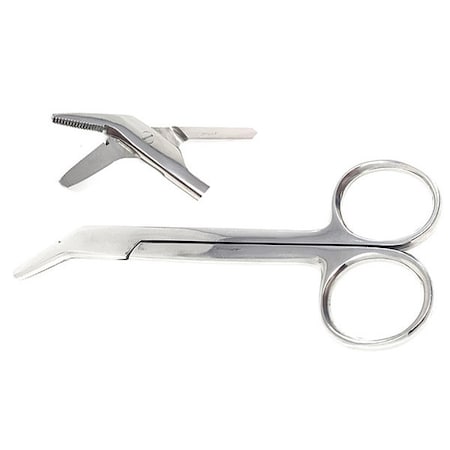Wire Cutting Scissor, 1 Blade Serrat, 4.75 MPN:CYZR-0583