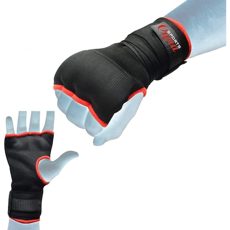 Inner Hand Gloves With Wrist Strap Red M MPN:CS-0022