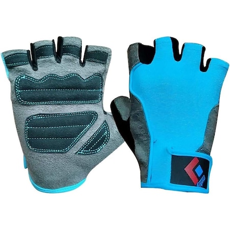Weight Lifting Gloves Blue Medium MPN:CS-0072