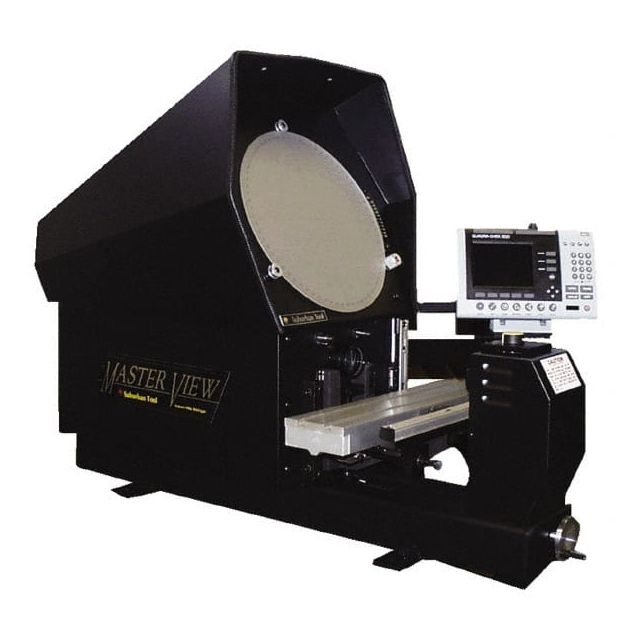 13-3/4 Inch Diameter, Combination Grid and Radius, Mylar Optical Comparator Chart and Reticle MPN:OC110X