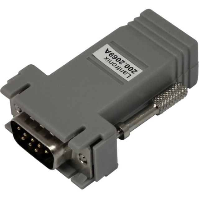 Lantronix DCE Adapter - 1 Pack - 1 x RJ-45 Male - 200.2069A