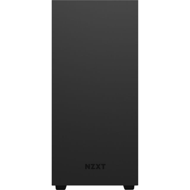 NZXT Mid-Tower Case with Tempered Glass - Mid-tower - Matte Black, Red - Hot Dip Galvanized Steel, Tempered Glass - 11 x Bay - 4 x 4.72in , 5.51in x Fan(s) Installed MPN:CA-H710B-BR