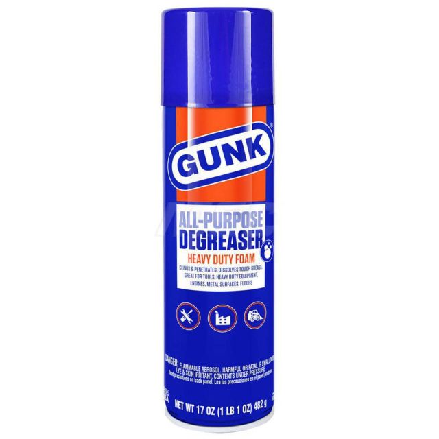 All-Purpose Cleaners & Degreasers, Product Type: Cleaner/Degreaser , Container Type: Can , Form: Aerosol, Foam , Container Type: Can , Form: Aerosol