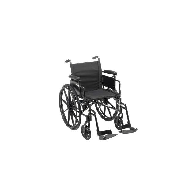 Cruiser X4 Wheelchair with Adjustable Detachable Desk Arms Swing Away Footrests 20