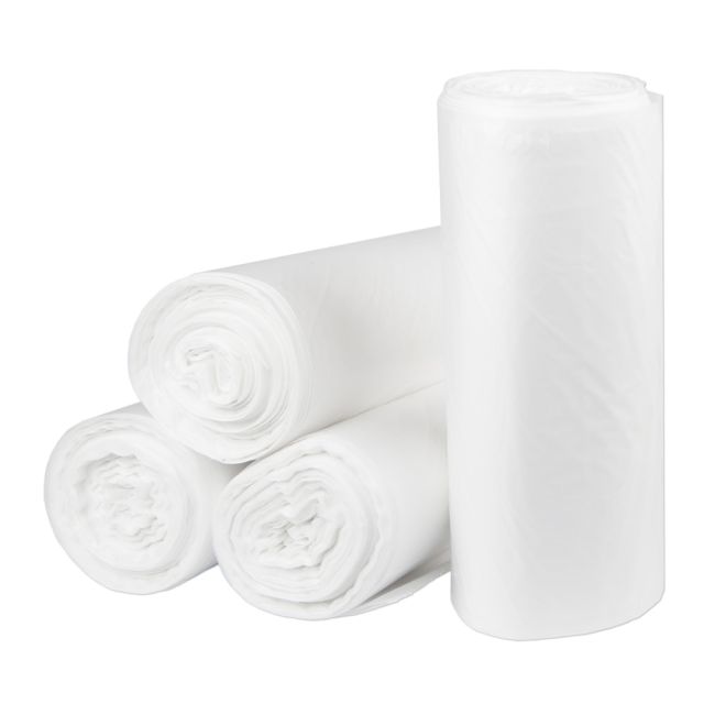 Inteplast HDPE Can Liners, 22 Microns, 38in x 60in, S386022N