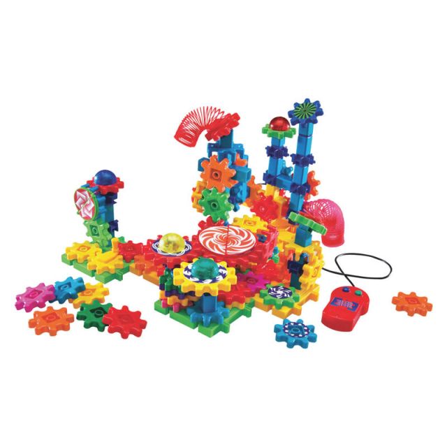 Gears!Gears!Gears! Lights & Action Building Set - Early Skill Development - 121 Pieces LER9209