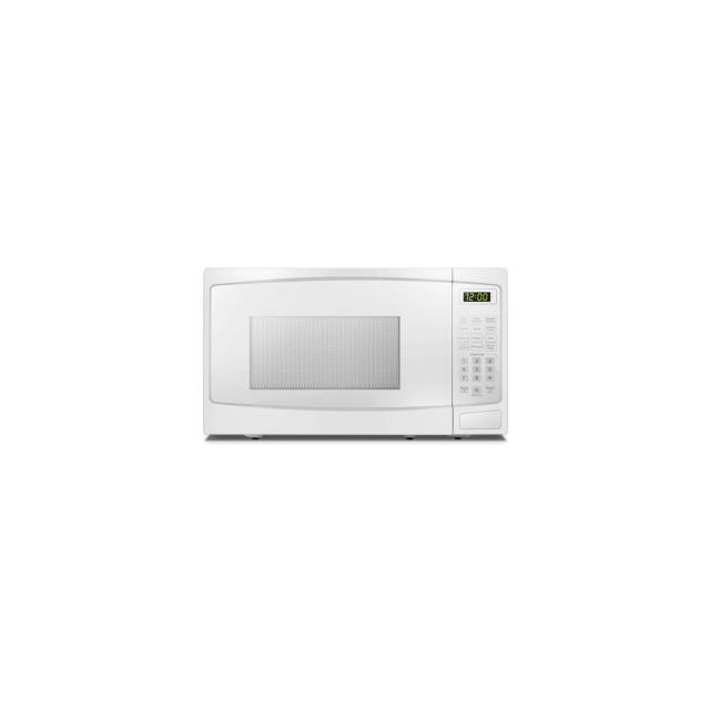 Danby® Countertop Microwave 700 Watts 0.7 Cu.Ft. Capacity White DBMW0720BWW