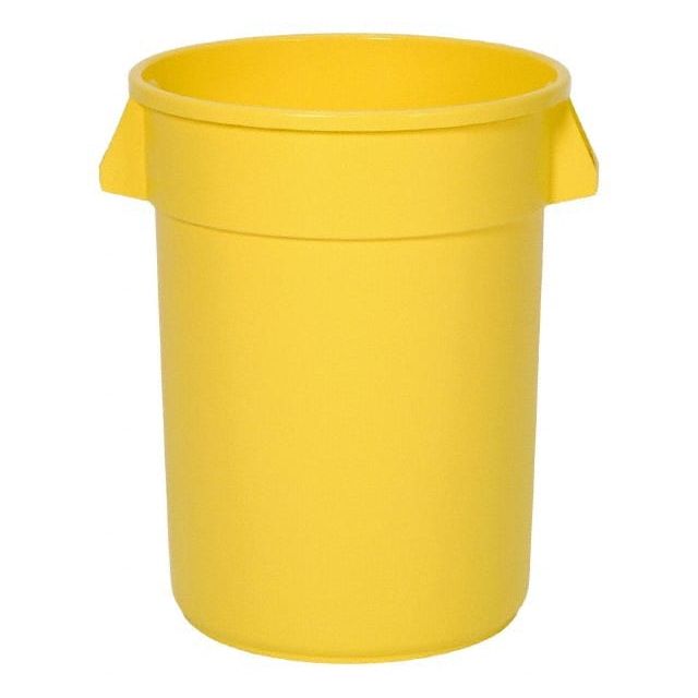 32 Gal Round Yellow Trash Can MPN:3200YW